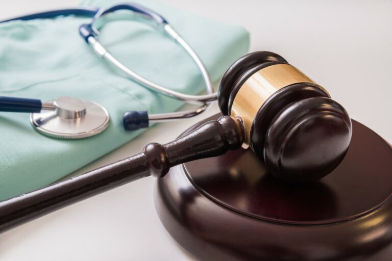 Medical laws and legal concept.